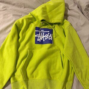 Stussy Green Hoodie (size xs) BNWT
